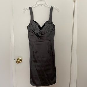 Grey Adriana Papell Dress